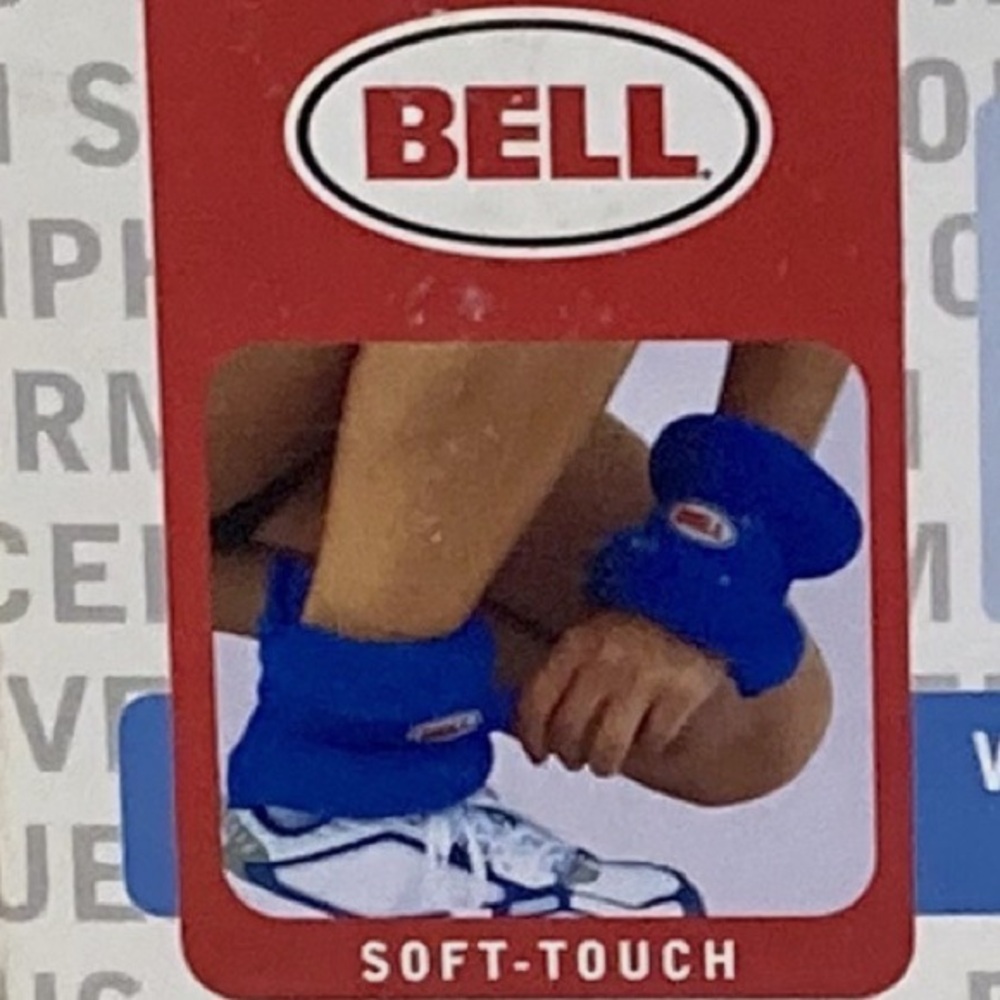 Bell Sports Wrist and Ankle Weights Soft-Touch in Blue Y2K Vintage 2pcs